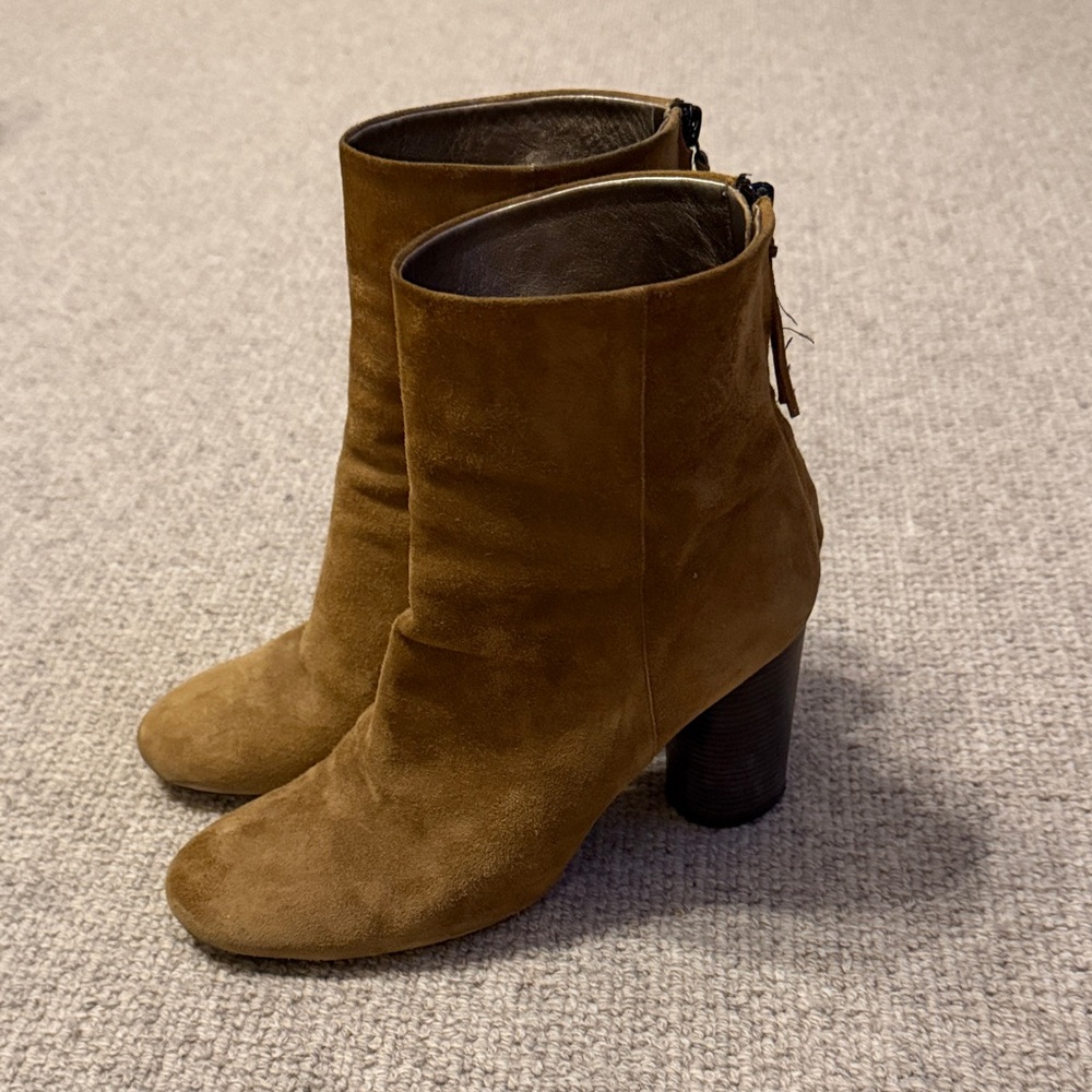 Isabel Marant Brown Suede Ankle Boots